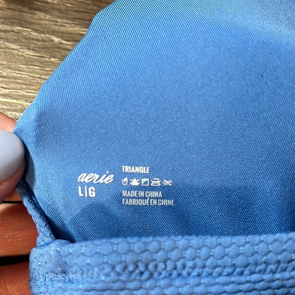 Aerie Triangle bikini top with adjustable straps - Picture 4 of 5